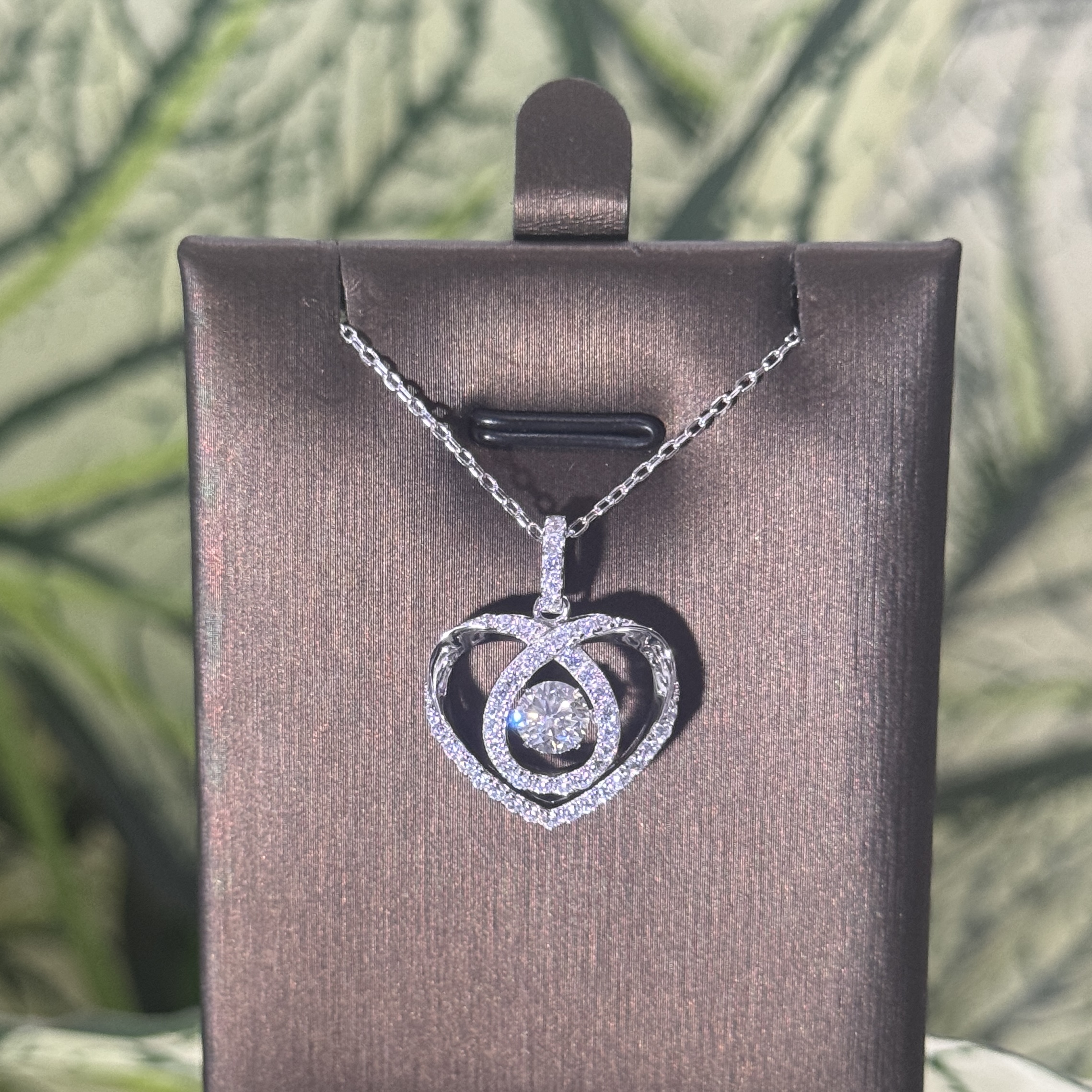 Dancing Heart Shaped Necklace
