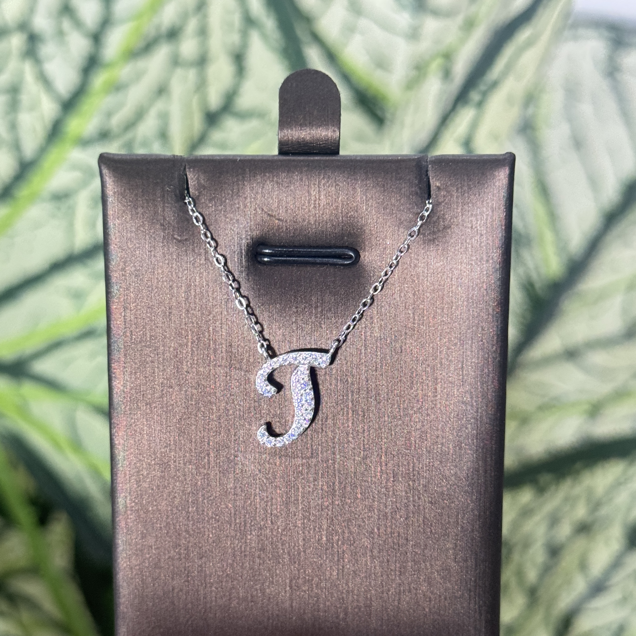 J Initial necklace