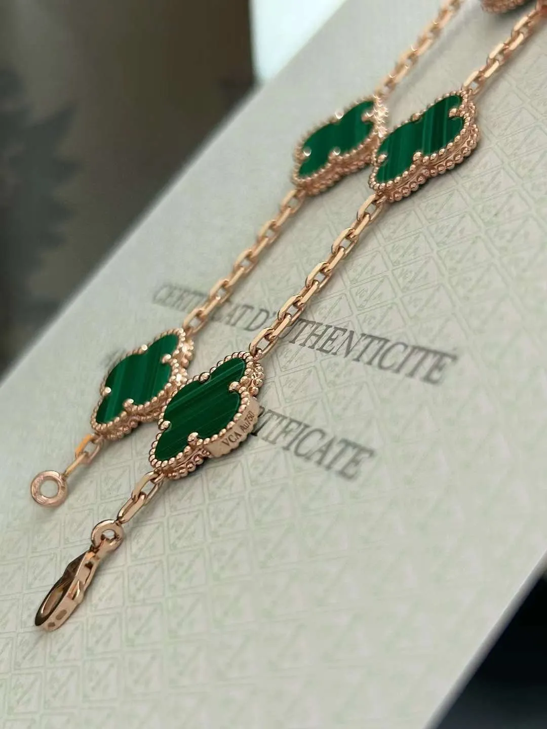 Malachite Alhambra Bracelet