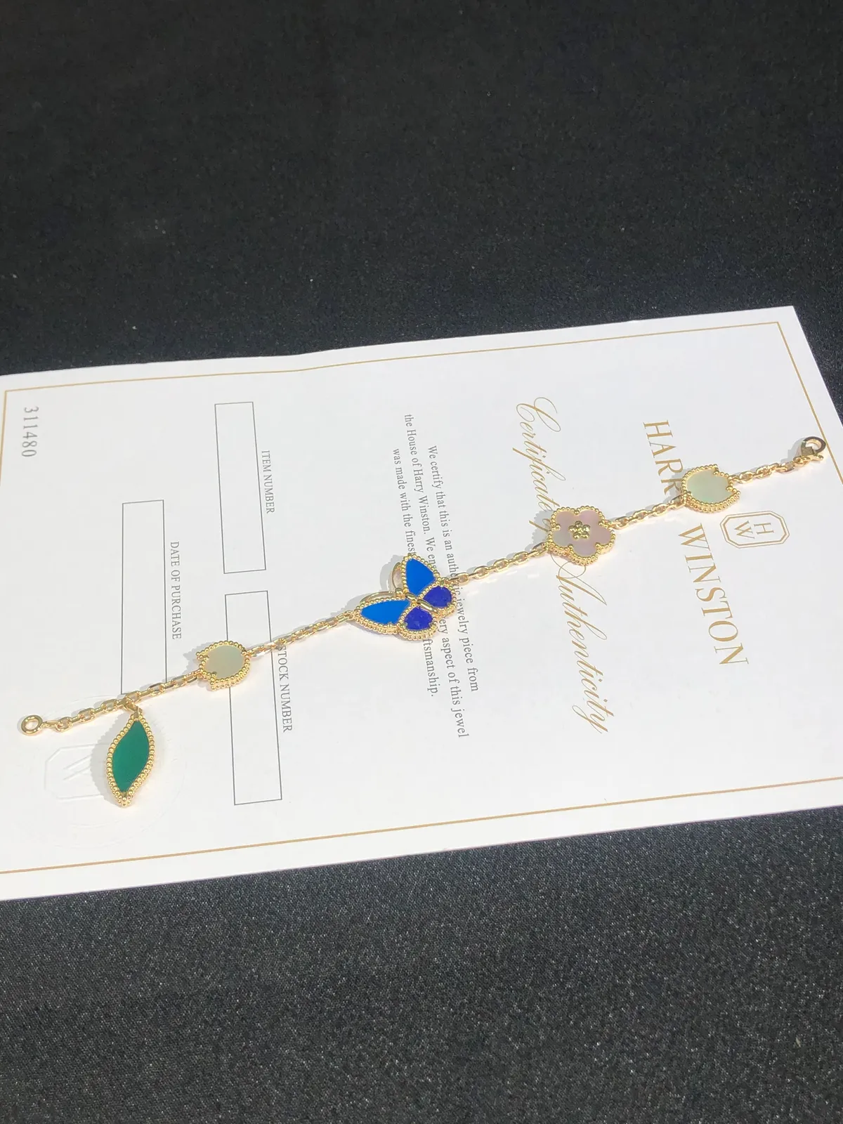 Lucky Spring Butterfly Bracelet